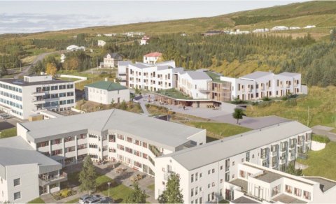 Skóflustunga tekin að nýju hjúkrunarheimili